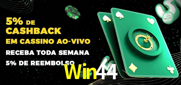 Promoções do cassino ao Vivo Win44