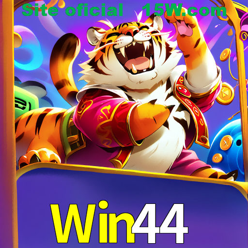 Imagem promocional da Win44 mostrando a plataforma e suas vantagens